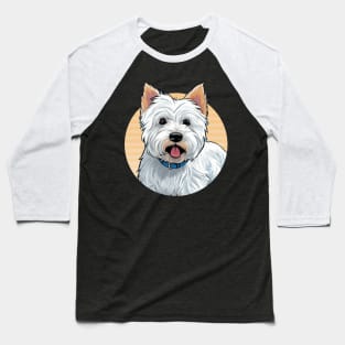 West Highland Terrier Tribute Westie Baseball T-Shirt